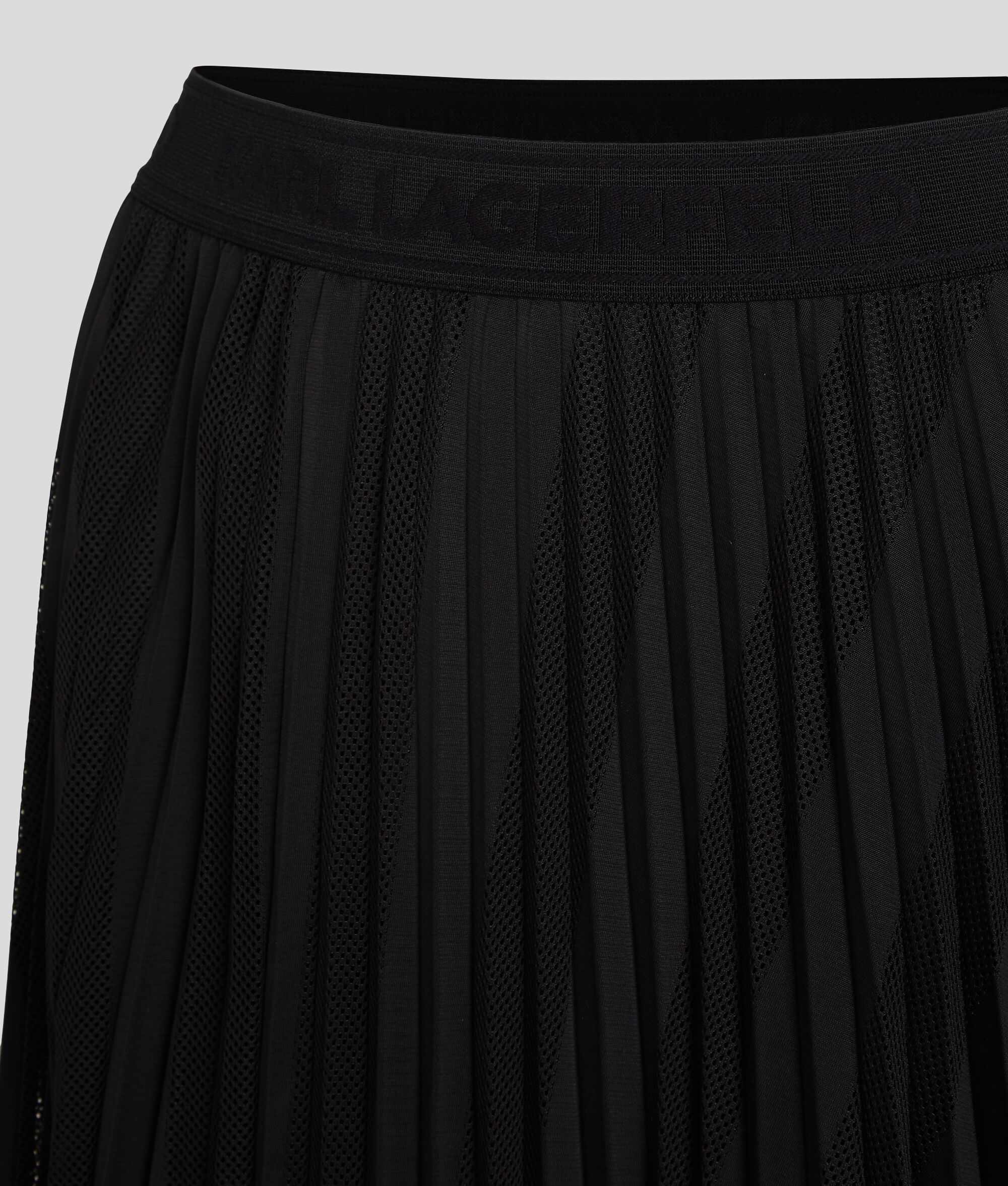 (image for) Innovative MESH PLEATED SKIRT